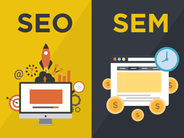 difference between SEO and SEM