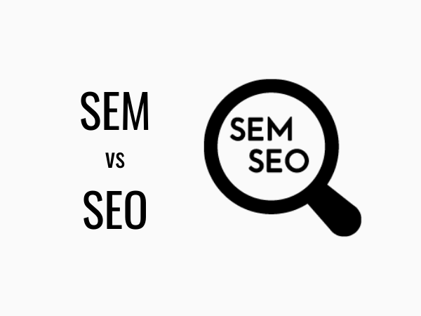 difference between SEO and SEM
